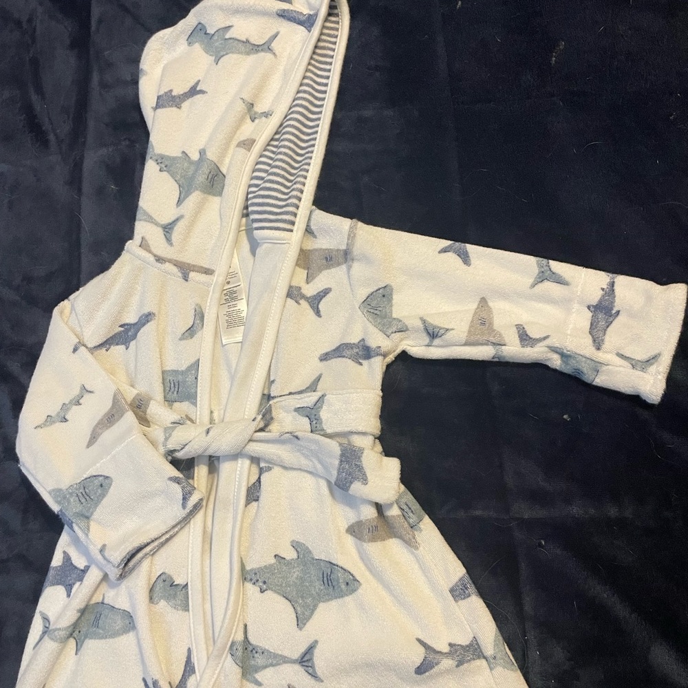 Baby Shark Bath Robe